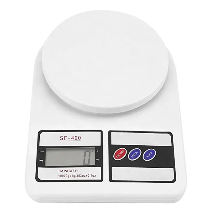 Portable Kitchen Digital Scale 0.1g 10kg Electronic Scale with Auto Off Function Food Weighing Kitchen Tools Tempered Glass
