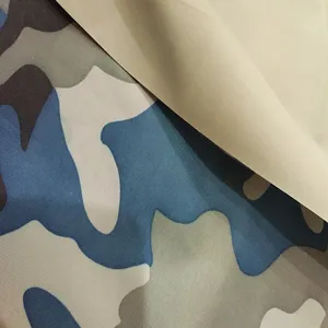 PVC coated 400d oxford 100% polyester camouflage oxford fabric