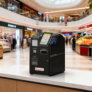 Tiền mặt thay đổi kiosk Máy đa chức năng tự phục vụ kiosk ngân hàng ATM máy tùy chỉnh tiền mặt đồng xu hóa đơn chấp nhận thanh toán kiosk - Product Image 4