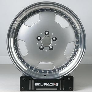 Cerchi in Lega Forgiati Bku a 2 Pezzi 5x112 per <span class=keywords><strong>Mercedes</strong></span> <span class=keywords><strong>Benz</strong></span> W210 E500 <span class=keywords><strong>W126</strong></span> C126 R129 R230 W140, 18-19 Pollici - Product Image 3