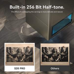 Máquina de Grabado y Corte Láser <span class=keywords><strong>ATOMSTACK</strong></span> S20 <span class=keywords><strong>A20</strong></span> X20 <span class=keywords><strong>PRO</strong></span> de <span class=keywords><strong>130W</strong></span> con Kits de Asistencia de Aire F30, Rodillo Rotatorio R3 <span class=keywords><strong>Pro</strong></span> y Panel de Panal F1 - Product Image 5