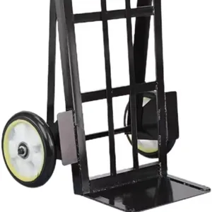 Metal Handcart Stair Climbing Tool Stainless Steel Metal Frame Free Sample Heavy-duty Handcart With 2 Durable Wheels