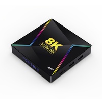 Lecteur multimédia au prix d'usine, boîte TV Android 9.0 S905X3 4 Go/32 Go 64 Go, décodeur H96 Max Plus M9
