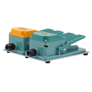 Interruptor de Pedal Eléctrico CNTD Changde CFS-802, Carcasa de Aluminio y Plástico, Auto-Reiniciable, 15A 250V - Product Image 1