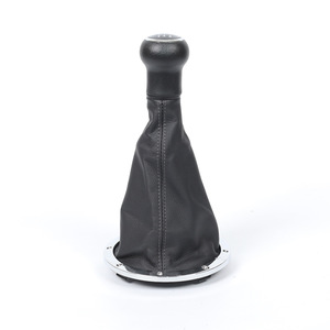 Housse en cuir pour pommeau de levier de vitesse, pommeau de levier de vitesse à 5 vitesses pour Volkswagen Golf GOAL QZXN-D32 - Product Image 2