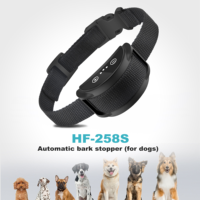Wasserdichtes Wiederaufladbares Anti-Bell-Halsband mit Schock- und Vibrationsmodi, Einstellbarer Empfindlichkeit, Sicheres Trainingsgerät für Alle Hunderassen 20+