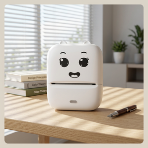 Impresora portátil de etiquetas térmicas sin tinta Bluetooth, 203DPI, rollo de papel de 56-58 mm, 1200 mAh, mini dispositivo para marcar precios en tiendas. - Product Image 3