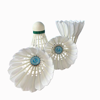 ST NO 2 75-78 Speed A+ Grade Feather Ultra-Durable Badminton Balls with Stable Flight