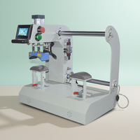 Presse à chaud pneumatique entièrement automatique GS-MZ3 690x465x700mm pour la personnalisation de casquettes et de casquettes de baseball 110V/220V