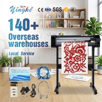 Traceur de découpe vinyle Yinghe 720J 720 mm avec découpe automatique de contour pour la découpe de lettres et autocollants publicitaires en vinyle