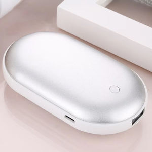 Chauffe-mains d'hiver personnalisés pour l'extérieur, mini chauffe-mains rechargeables par USB, chauffe-pieds et jambes réutilisables, chauffe-mains magnétiques pour l'hiver - Product Image 1