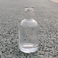 RSG 100ml 200ml 375ml 500ml 700ml 750ml 1L Contenant à Tequila Mini Bouteille d'Alcool Spiritueux Vodka Petites Bouteilles de Liqueur avec Bouchon