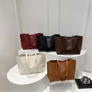 Nouveau Style 2025 <span class=keywords><strong>Sac</strong></span> Fourre-Tout Décontracté en PU pour Femmes de Bureau, Grande Capacité, <span class=keywords><strong>Sac</strong></span> à <span class=keywords><strong>Main</strong></span> et Bandoulière pour <span class=keywords><strong>Ordinateur</strong></span> - Product Image 5