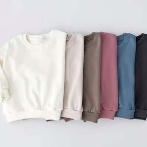 Venta al por mayor otoño logotipo personalizado niños sudaderas con capucha y sudaderas de alta calidad niños deporte liso niños grueso cómodo sudaderas - Product Image 3