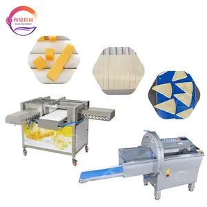 Industrial Cheese Cutter Machine String Cheese Cutter Cheese Block Slicing Dicing Machine