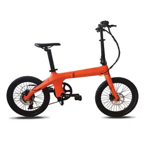 Bicicleta eléctrica plegable 20 popular en Europa, mini bicicleta eléctrica Plegable ligera, asistencia de pedal, bicicleta eléctrica de ciudad inteligente