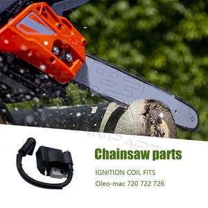 Bobine d'allumage haute performance pour tronçonneuses de jardin, compatible avec <span class=keywords><strong>Oleo</strong></span>-<span class=keywords><strong>Mac</strong></span> 720 722 726 Sparta 25 250 26 - Référence 41387222R 2501009R - Product Image 2