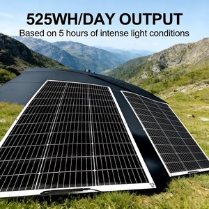 แผงโซลาร์เซลล์แบบยืดหยุ่นชนิดโมโนคริสตัลไลน์ 100W 12V ประสิทธิภาพการแปลงพลังงาน 22% พร้อมเซลล์แสงอาทิตย์ขนาด 182x182 มม. ทำจากไฟเบอร์กลาส น้ำหนักเบา เหมาะสำหรับรถบ้าน - Product Image 6