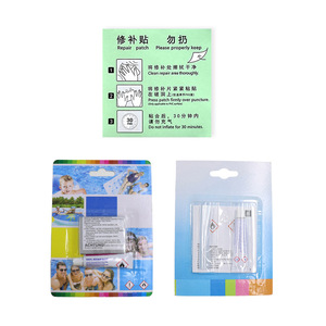 Patch de réparation transparent invisible pour matelas pneumatique de piscine en PVC, étanche, pour réparation des fuites en extérieur - Product Image 4