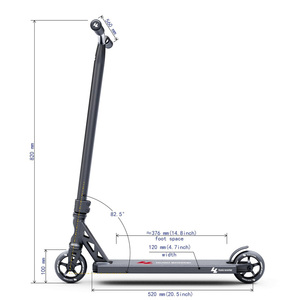 Trottinette Pro Complète Huo Li Child Lucky Crew, Légère, en Aluminium et Plateau en PU, Roues de 100 mm, Roulements ABEC 9, pour Débutants - Product Image 1