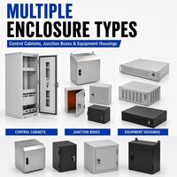 Fabrication sur mesure de tôlerie OEM, découpe laser de précision, poinçonnage CNC, boîtier électronique en aluminium, armoire en acier inoxydable