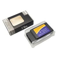 Scanner Bluetooth universel pour voiture OBD2 Elm327 avec logiciel, outil de diagnostic automobile