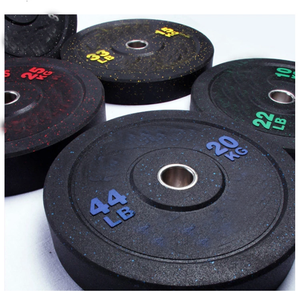 Gran oferta, placas de peso de barra de goma completa, equipo de Fitness <span class=keywords><strong>para</strong></span> gimnasio en casa, <span class=keywords><strong>discos</strong></span> de elevación <span class=keywords><strong>para</strong></span> entrenamiento físico - Product Image 6