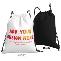 Sac à cordon personnalisé, simple et décontracté, sac de sport avec ouverture en haut, sac à dos portable pour l'extérieur