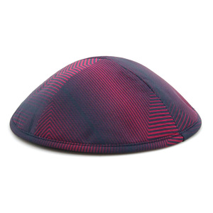 Kipá Judía de Cuatro Paneles Bordada en Oro Personalizada por el Fabricante, Gorras Religiosas Hechas de Algodón Puro - Product Image 4