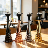 Chicha de Noël 2026 au design exquis, style allemand, unique, or et argent