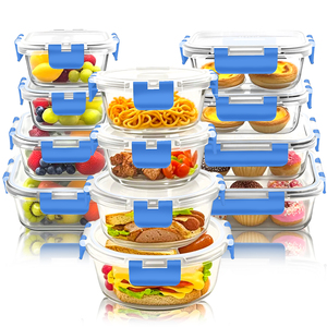 <span class=keywords><strong>Contenitori</strong></span> in <span class=keywords><strong>Vetro</strong></span> <span class=keywords><strong>Sottovuoto</strong></span> Ecologici Senza BPA, Resistenti alle Alte Temperature, Lavabili in Lavastoviglie, Ideali per il Ritorno a Scuola - Product Image 3