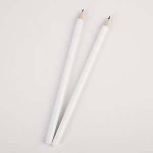 Lápices Blancos Personalizados con Logotipo WW227, con Borrador, Artículos de Papelería, Regalo Corporativo para Actividades Empresariales, Lápices de Madera al por Mayor - Product Image 6