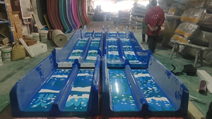 屋内外兼用学校用プレイハウス子供用滑り台-金属プラスチック製商業用遊具-卸売カスタマイズ - Product Image 4