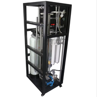 Système de purification d'eau par osmose inverse commercial 1500GPD 250L/H avec pompe, garantie 1 an, certifié CE