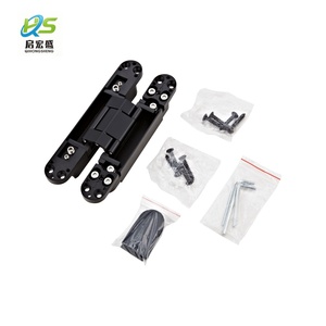 Bisagra Oculta de Aluminio de 80 kg, Ajustable en 3D, para Puerta de 28x177 mm, Oculta para Oficina Bld-b02, Apertura de 180 Grados, Visibilidad Total - Product Image 4
