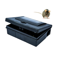 Station d'appât pour souris, piège écologique en plastique, sans cruauté, pour usage intérieur/extérieur, lutte antiparasitaire, petite taille