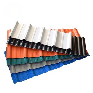 แผ่นหลังคาลูกฟูกพลาสติก APVC สีสันสดใส ป้องกันการกัดกร่อน กระเบื้องหลังคา APVC สำหรับงานก่อสร้างอาคารคลังสินค้า - Product Image 2
