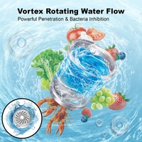 Groenten Wassen Met Ozon Generatie Functie Fruit Schoner Draagbare Fruit Wasmachine