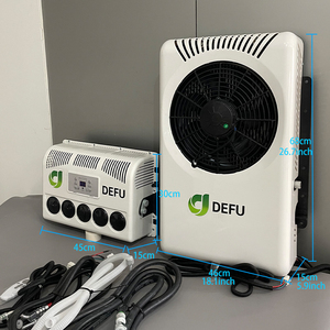 Điều hòa không khí xe tải điện 24V, điều hòa cabin xe tải mới 12V có máy nén - Product Image 3