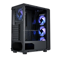 Dernière tour moyenne ATX Gabinete gamer gaming pc cabinet ordinateur en aluminium Micro boîtier ATX pc