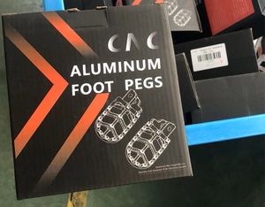 Điện Dirt Bike chỗ để chân OEM nhôm CNC footpeg xe máy chân chốt - Product Image 4