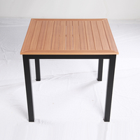 Ensembles de Table à manger en plein air, usine chinoise, Table basse, salle à manger en bois, meubles Daining, Table à manger en bois