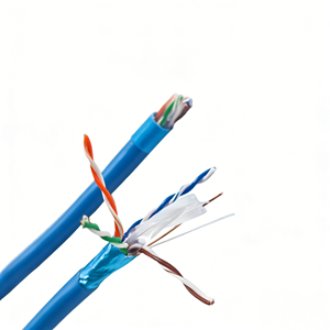 <span class=keywords><strong>Cable</strong></span> LAN para Exteriores BC CCA Cat5e Cat6 Cat6A, Par Trenzado UTP STP FTP, 1000 pies, <span class=keywords><strong>Cable</strong></span> Impermeable <span class=keywords><strong>Cat</strong></span> <span class=keywords><strong>6</strong></span> 6A 23AWG 0.5mm 0.56mm - Product Image 5