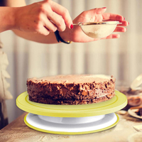 Présentoir Tournant Antidérapant de 11 Pouces pour Décoration de Gâteaux, Support Rotatif, Outils et Accessoires de Pâtisserie