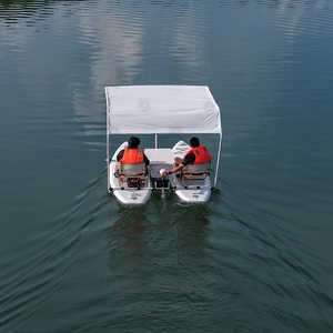 Nuevo Diseño de Catamarán Eléctrico Inflable de Material Ligero para Uso Doméstico, Cruceros Turísticos, Paseos Circulares - Product Image 2