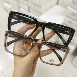 Liquidation <span class=keywords><strong>de</strong></span> stock : <span class=keywords><strong>Lunettes</strong></span> anti-lumière bleue œil <span class=keywords><strong>de</strong></span> chat tendance pour femmes, monture rétro oversize élégante - Product Image 6