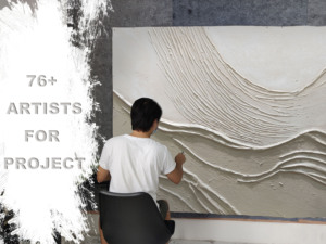 โครงการตกแต่งผนังที่ทันสมัยภาพ<span class=keywords><strong>วาด</strong></span>ศิลปะการผลิต<span class=keywords><strong>ภาพ</strong></span>ผ้าใบพลาสเตอร์สำหรับการทำงานสำหรับโครงการภาพวาดนามธรรม - Product Image 5