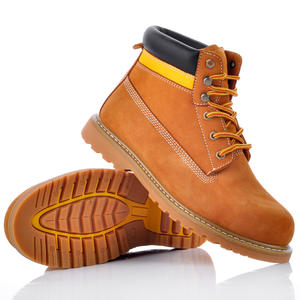 SAFETOE גברים של מלא Nubuck גודייר בלעדי כבד החובה תעשיית בטיחות עבודה מגפיים - Product Image 2