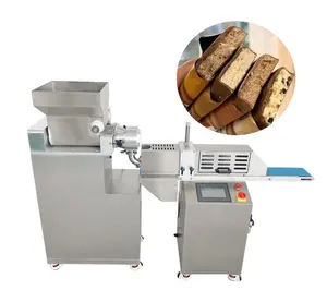 High Productivity Sesame Fruit Snacks Bar Extruder Machine Cereal Brittle Production Line Protein Nut Candy Bar Making Machine
