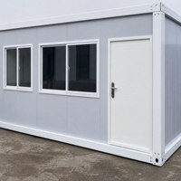 Maison Conteneur de Luxe Facile à Installer 20ft 40ft Pliable en Acier 2 3 4 Pièces Maison Préfabriquée pour Usage Résidentiel Philippines